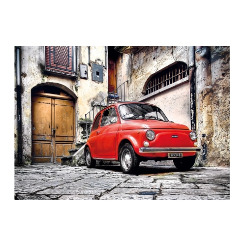 Puzzle 500el Fiat 500