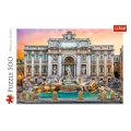 Trefl Puzzle 500el Fontanna di Trevi, Rzym 37292