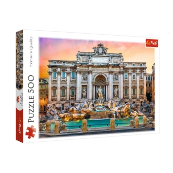 Trefl Puzzle 500el Fontanna di Trevi, Rzym 37292