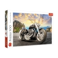 Trefl Puzzle 500el Czarny motocykl 37384