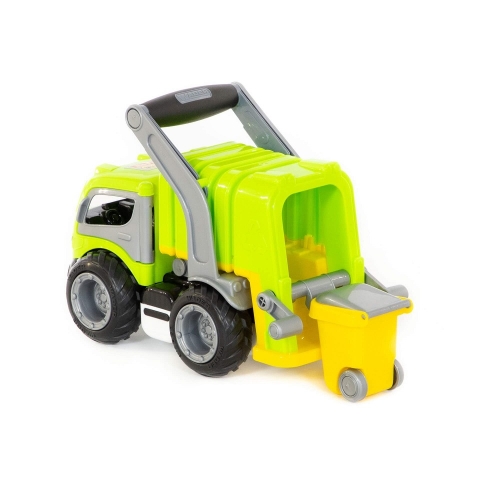 samochód komunalny z koszem