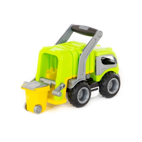 samochód na gumowych kołach