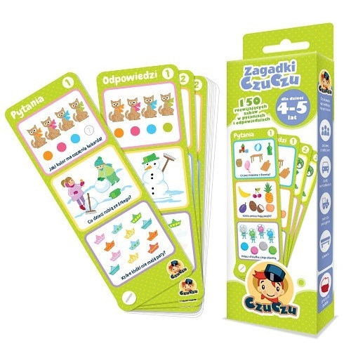 Zagadki CzuCzu dla Dzieci 4-5 l