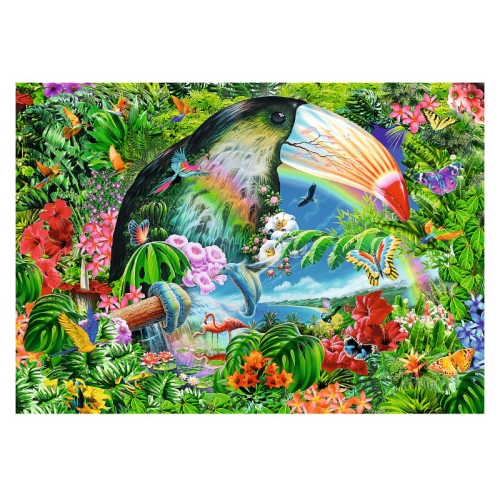 Puzzle 1040el Tropikalne Zwierzęta 40014