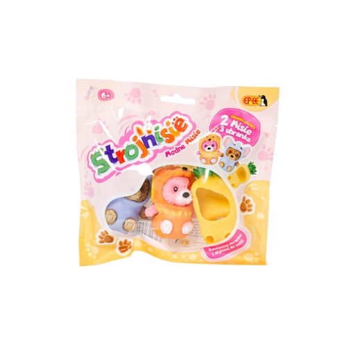 EP Strojnisie modne misie 2-pak Słonik Lew Ananas 4084