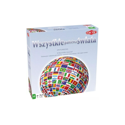 Gra Edukacyjna Wszystkie państwa świata quiz Tactic 41269
