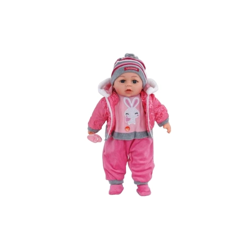 Lalka bobas 46cm z polskim dźwiękiem w worku ADAR 416512