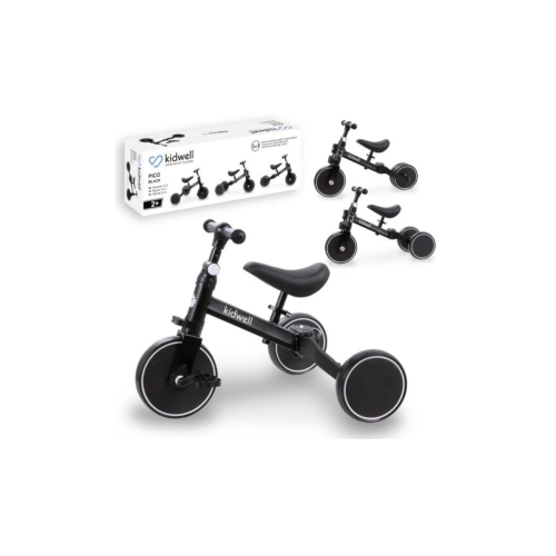 Rowerek Biegowy Trójkołowy Kidwell Czarny