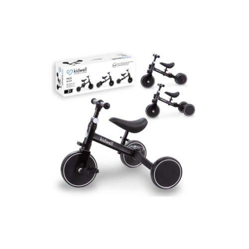 Rowerek Biegowy Trójkołowy Kidwell Czarny