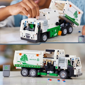 Lego Technic Śmieciarka Mack LR Electric 42167