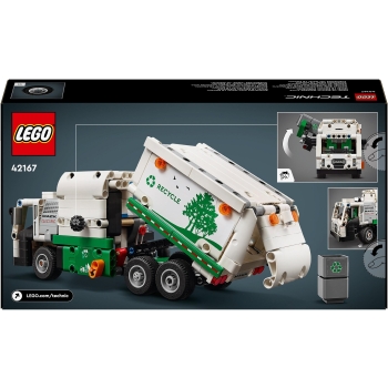 Lego Technic Śmieciarka Mack LR Electric 42167