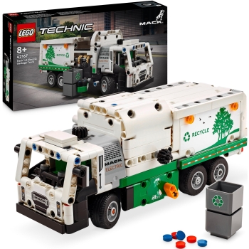 Lego Technic Śmieciarka Mack LR Electric 42167