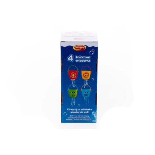 Zabawka do kąpieli Wiaderka Zwierzątka Dumel DD43310