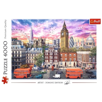 Puzzle 4000el. Spacer po Londynie TREFL 45010