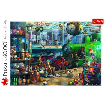 Puzzle 6000el. Stacja kolejowa TREFL 65004