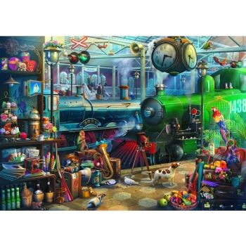 Puzzle 6000el. Stacja kolejowa TREFL 65004