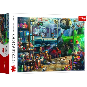 Puzzle 6000el. Stacja kolejowa TREFL 65004