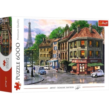 Puzzle 6000el. Uliczka Paryża TREFL 65001