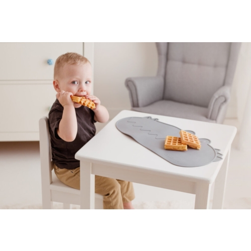 Silikonowa podkładka krokodyl szara 45490