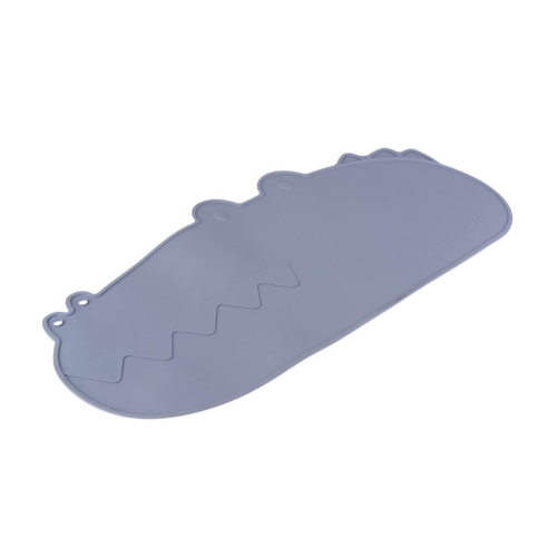 Silikonowa podkładka krokodyl szara 45490