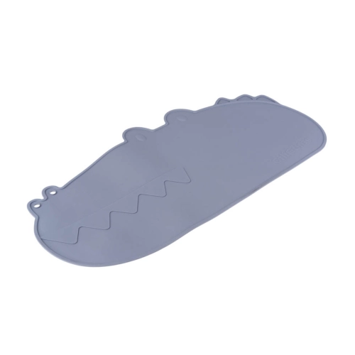 Silikonowa podkładka krokodyl szara 45490