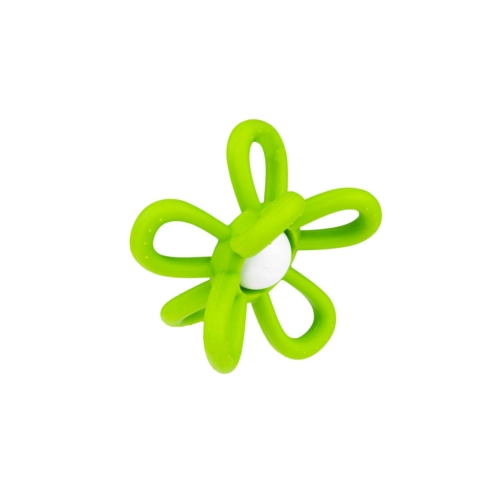 Gryzak grzechotka kwiatek zielony GiliGums 45575