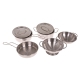 Zestaw Metalowych Garnków dla dzieci