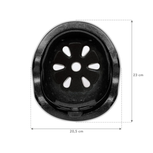 Kask Ochronny Dla Dzieci S 48-52cm ORIX White 4906