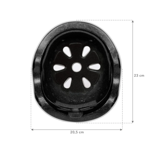 Kask Ochronny Dla Dzieci S 48-52cm ORIX White 4906