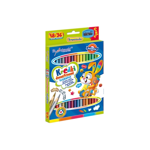 Kredki szkolne trójkątne.