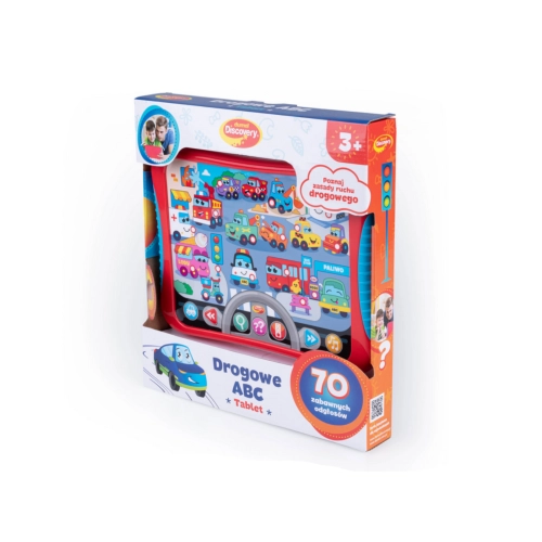 Interaktywny Edukacyjny Tablet Drogowe ABC Dumel DD50034