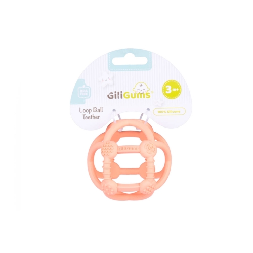 Gryzak piłka brzoskwiniowa GiliGums 50099