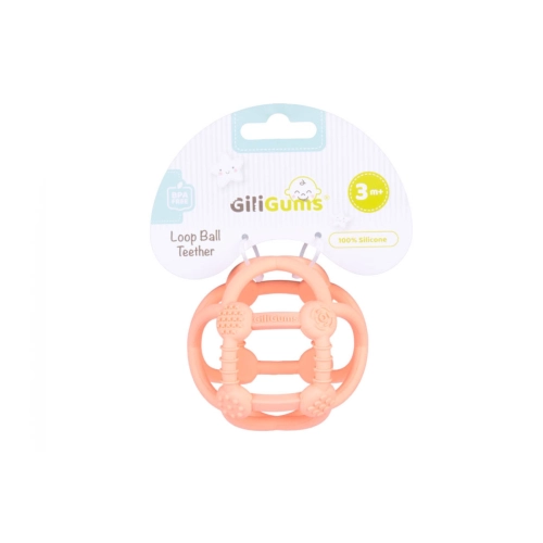 Gryzak piłka brzoskwiniowa GiliGums 50099