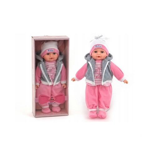 Lalka Bobas 35cm z polskim dźwiękiem w pudełku ADAR 501324