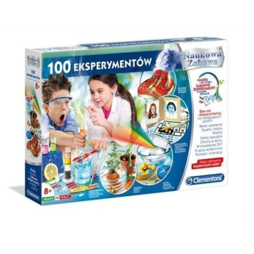 100 Eksperymentów Clementoni