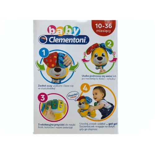 Interaktywny Piesek Uszatek Akuku Clementoni 50527