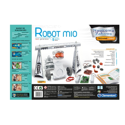Naukowa Zabawa Robot Mio Nowa Generacja Clementoni 50632