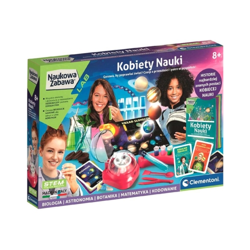Naukowa Zabawa Kobiety Nauki Clementoni 50707