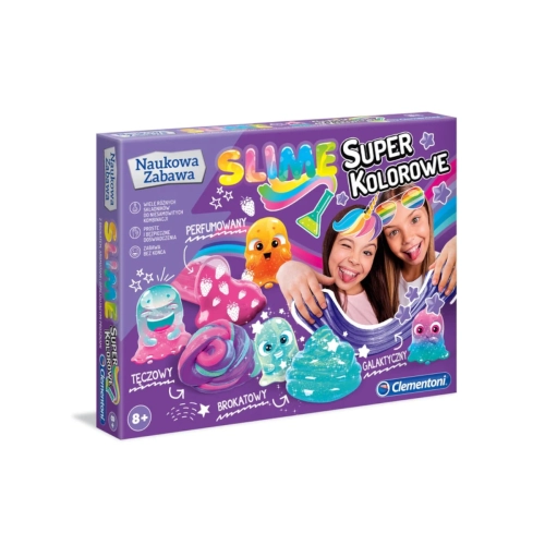 Naukowa Zabawa Super kolorowe SLIME Clementoni 50636