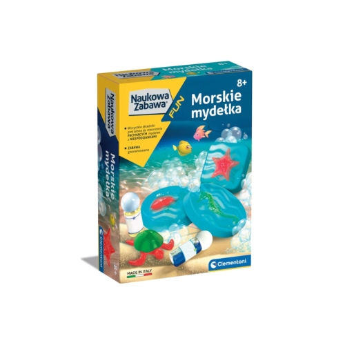 Naukowa Zabawa Morskie Mydełka Clementoni 50709