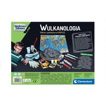 Naukowa Zabawa Doświadczenia Wulkanologia Clementoni 50893