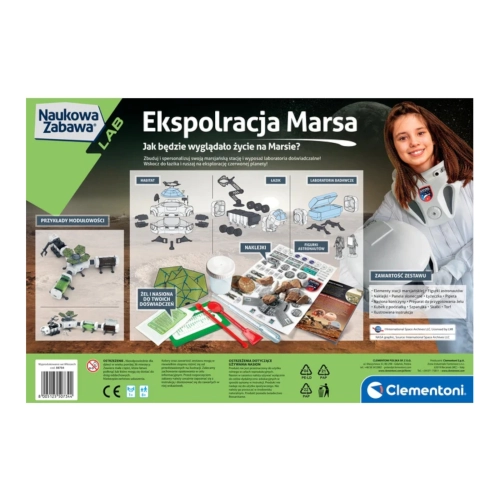 Naukowa Zabawa Eksploracja Marsa Clementoni 50734