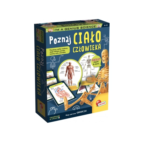 Mały Geniusz Ciało człowieka LISCIANI 50802