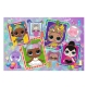 Trefl Puzzle 70el brokatowe Kolorowe laleczki L.O.L 53016