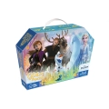 Trefl Puzzle 70el brokatowe Magiczna przyjaźń Frozen 53018