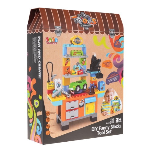 Mega Klocki 92el. Warsztat samochodowy dla dzieci 5340