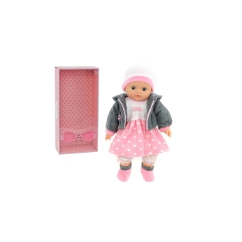 Lalka w Sukience 40cm z polskim dźwiękiem w pudełku ADAR 534087