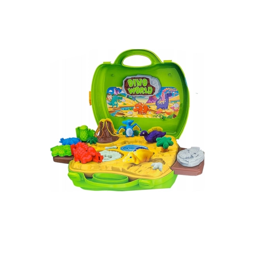 ciastolina świat dinozaurów