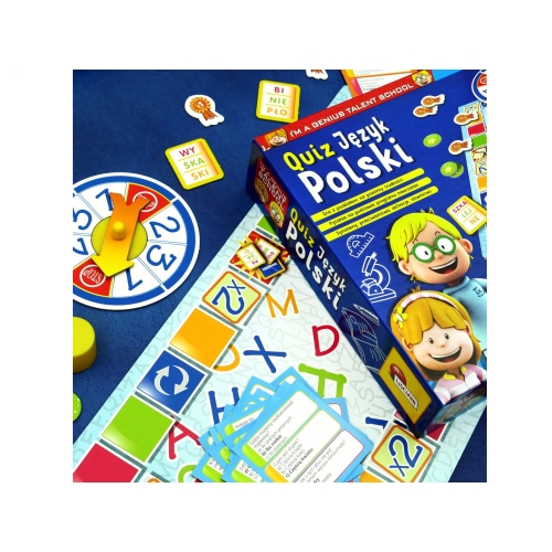 Mały Geniusz QUIZ Język Polski LISCIANI 54350