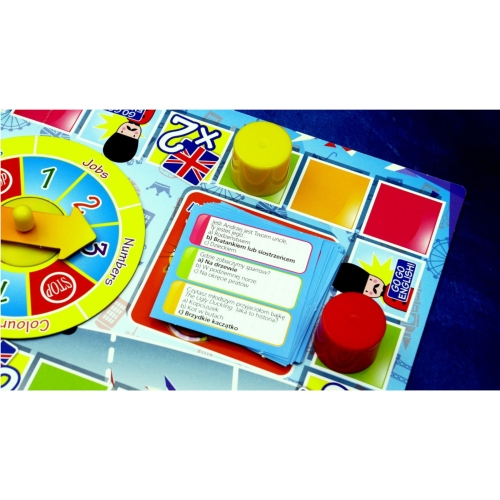 Mały Geniusz QUIZ Język Angielski LISCIANI 54367